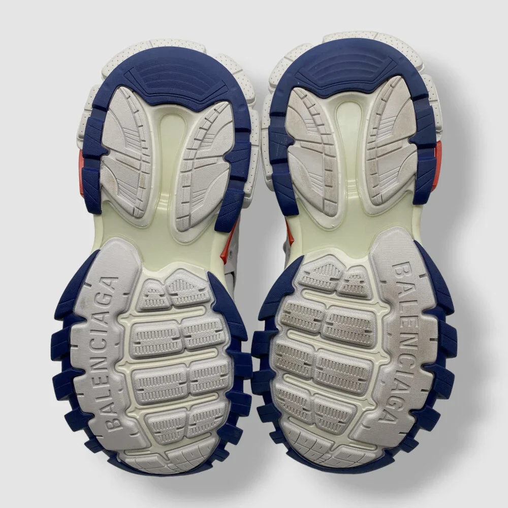 $1490 Balenciaga Mens White Track Hike Caged Mesh High-Top Sneakers Shoes 42 - Picture 7 of 7